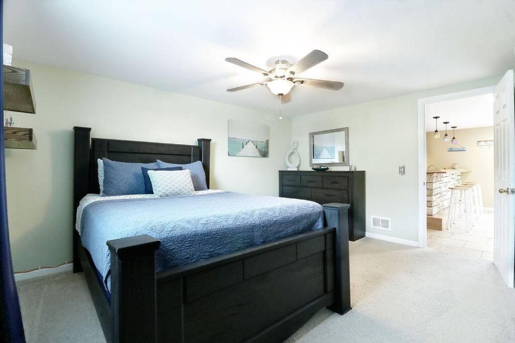 Chain O Lakes Nautical 4Bed 3Bath Waterfront With Bonus Room, Large Deck And Hot Tub Fox Lake Bagian luar foto